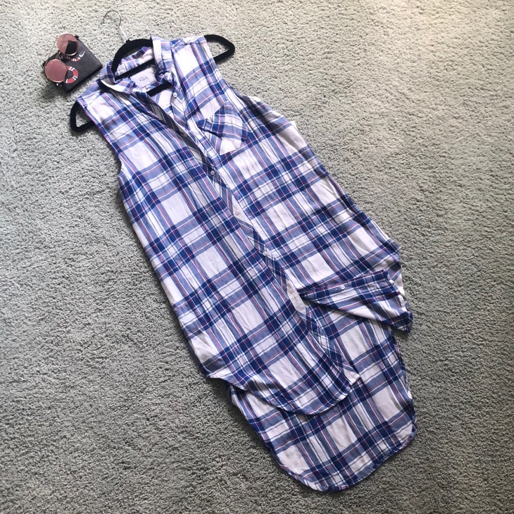 RAILS jordyn button down t-shirt dress szS - Picture 8 of 8